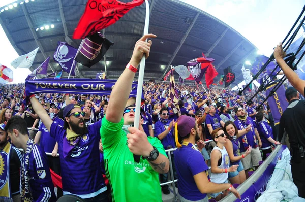 Orlando City Hostí Nyc Orlando City Stadium Orlando Florida Dne — Stock fotografie