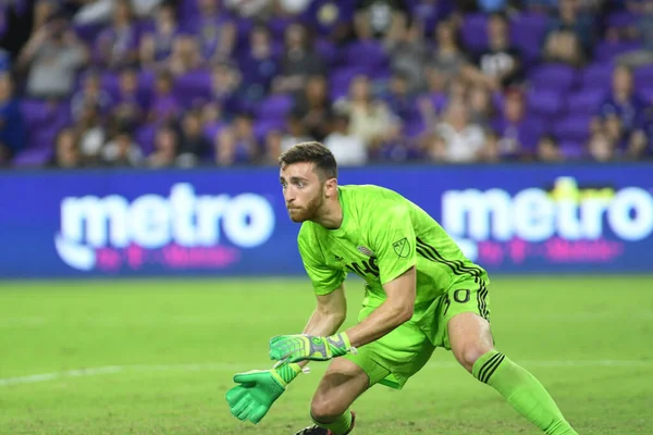 Orlando City Host New England Orlando City Stadium Orlando Wednesday — Stock Photo, Image