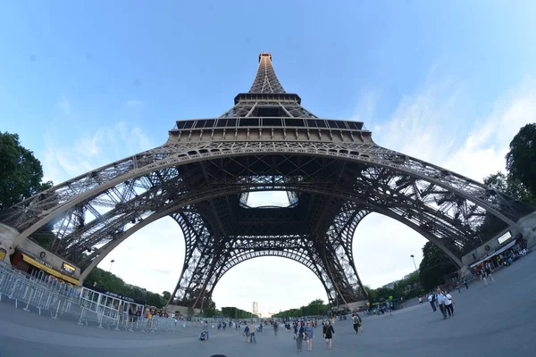 Die Verschönerte Stadt Paris Frankreich Mai 2017 — Stockfoto