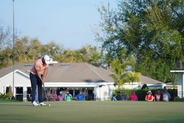 Durante 2020 Arnold Palmer Convite Grupos Primeira Rodada Bay Hill — Fotografia de Stock