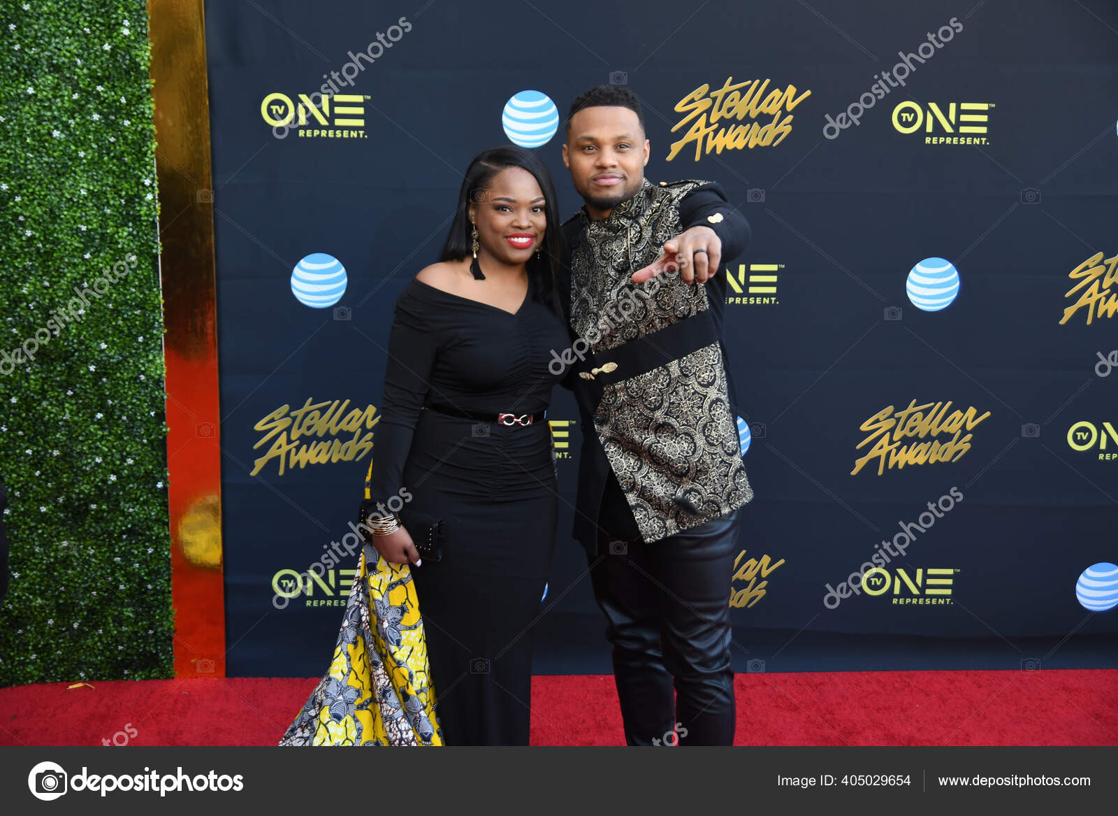 Celebrities 33Rd Annual Stellar Awards Red Carpet Orleans Resort Las