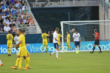Paris Saint-Germain, Tottenham Hotspur 'a karşı 22 Temmuz 2017' de Orlando Florida 'daki Citrus Bowl' da. 