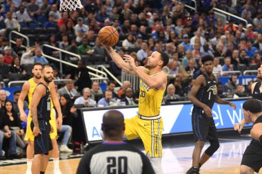 Orlando Magic, 28 Şubat 2019 Perşembe günü Orlando Florida 'daki Amway Center' da Golden State Warriors 'a ev sahipliği yaptı.. 