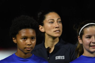 5 Mart 2020 'de Orlando Florida' daki Exploria Stadyumu 'nda düzenlenen 2020 SheBelieves Kupası' nda ABD - İngiltere Karşılaşması 