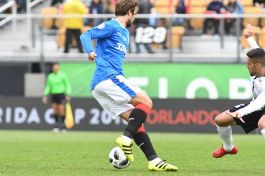 13 Ocak 2018 'de Orlando Florida' daki Spektrum Stadyumu 'nda düzenlenen Florida Kupası' nda Korucular Corinthianlara karşı..