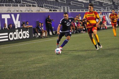 Orlando City SC, 29 Haziran 2016 'da Orlando Florida' daki Kamp Dünyası Stadyumu 'nda Fort Lauderdale Strikers' a ev sahipliği yaptı..
