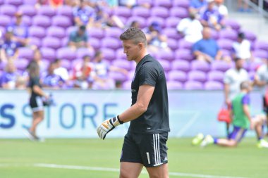 Orlando City 15 Nisan 2017 'de Florida, Orlando' daki Citrus Bowl 'da Los Angeles Galaksisine ev sahipliği yaptı..  