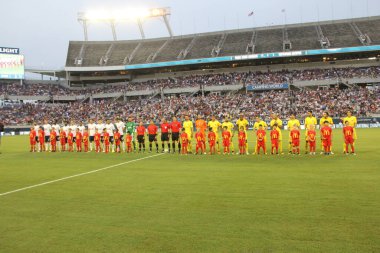 Paris Saint-Germain, Tottenham Hotspur 'a karşı 22 Temmuz 2017' de Orlando Florida 'daki Citrus Bowl' da.   