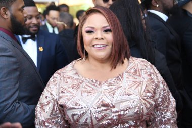 24 Mart 2018 Cumartesi günü Las Vegas 'taki Orleans Resort' ta düzenlenen 33. Yıldız Ödülleri Kırmızı Halı sırasında ünlüler.