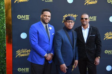 24 Mart 2018 Cumartesi günü Las Vegas 'taki Orleans Resort' ta düzenlenen 33. Yıldız Ödülleri Kırmızı Halı sırasında ünlüler.