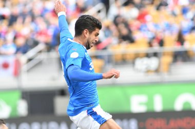 13 Ocak 2018 'de Orlando Florida' daki Spektrum Stadyumu 'nda düzenlenen Florida Kupası' nda Korucular Corinthianlara karşı..