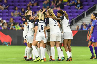 Orlando Pride, 23 Mayıs 2018 'de Orlando Florida' daki Exploria Stadyumu 'nda Kuzey Carolina Cesareti' ne ev sahipliği yapmaktadır..  