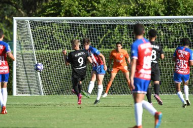 30 Temmuz 2019 'da Orlando Florida' daki Disney 'in Vahşi Spor Dünyası' nda düzenlenen MLS Allstar Haftası sırasında MLS Homegrown oyunu.