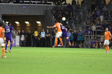 Orlando City SC, 22 Eylül 2018 'de Florida Exploria Stadyumu' nda Houston Dynamo 'yu ağırladı..