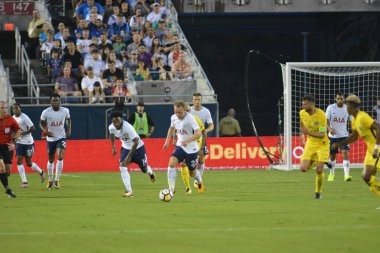 Paris Saint-Germain, Tottenham Hotspur 'a karşı 22 Temmuz 2017' de Orlando Florida 'daki Citrus Bowl' da.  