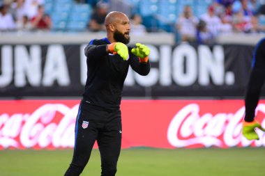 ABD Futbol Takımı 6 Eylül 2016 'da Jacksonville Florida EverBank Field' da Trinidad & Tobago 'ya ev sahipliği yaptı..
