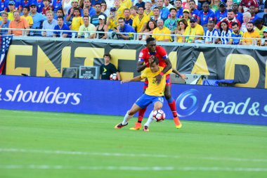 Brezilya, 8 Haziran 2016 tarihinde Orlando Florida 'daki Copa America Centenario' da Haiti ile karşılaştı..  