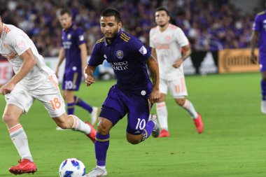 Orlando City SC, 24 Ağustos 2018 'de Florida Exploria Stadyumu' nda Atlanta United 'a ev sahipliği yaptı.