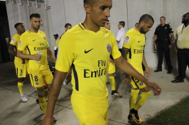 Paris Saint-Germain, Tottenham Hotspur 'a karşı 22 Temmuz 2017' de Orlando Florida 'daki Citrus Bowl' da.   