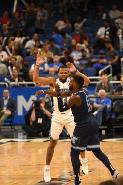 Orlando Magic 10 Ekim 2018 tarihinde Orlando Florda 'daki Amway Center' da Memphis Grizzilies 'e ev sahipliği yaptı..  