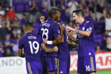Orlando City 14 Temmuz 2018 'de Florida Exploria Stadyumu' nda Toronto FC 'ye ev sahipliği yaptı. Fotoğraf: Marty Jean-Louis