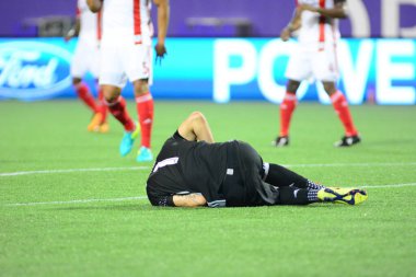 Orlando City SC, 18 Haziran 2016 'da Orlando Florida' daki Camp World Stadyumu 'nda San Jose Depremleri' ne ev sahipliği yaptı..
