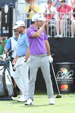 Bubba Watson, Orlando Florida 'daki Bay HIll Kulüp Lodge' da düzenlenen 2020 Arnold Palmer Birinci Tur Grupları sırasında 5 Mart 2020 