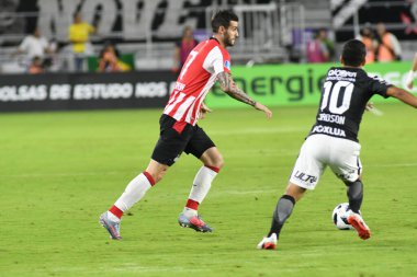 Korintliler, 10 Ocak 2018 'de Orlando City Stadyumu' nda düzenlenen Florida Kupası 'nda PSV Eindhoven' a karşı.