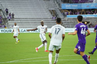 Orlando City SC, 19 Haziran 2019 Çarşamba günü Orlando 'daki Exploria Stadyumu' nda düzenlenen ABD Açık Kupası sırasında New England Devrimi 'ne ev sahipliği yaptı. 