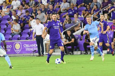 Orlando City 26 Temmuz 2018 'de Florida Exploria Stadyumu' nda NYC FC 'ye ev sahipliği yaptı. Fotoğraf: Marty Jean-Louis