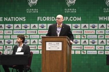Basın Konferansı futbolcularının görüntüsü