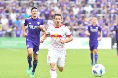 Orlando City, 31 Mart 2018 'de Orlando Florida' daki Exploria Stadyumu 'nda New York Red Bulls' a ev sahipliği yaptı..