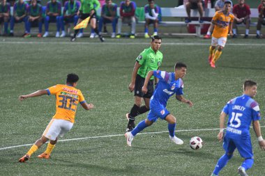 Atlanta United sunucusu Tigres & MLS Homegrown takımları 31 Temmuz 2018 'de Atlanta, Georgia' da düzenlenen MLS All Star haftasında.