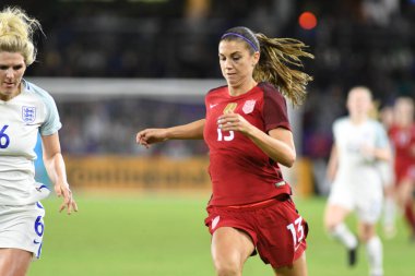 ABD, 7 Mart 2018 tarihinde Orlando City Stadyumu 'ndaki SheBelives Kupası' nda İngiltere ile karşı karşıya geldi.
