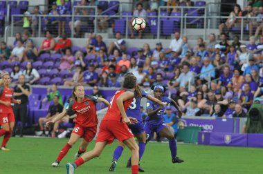 Orlando Pride, 23 Eylül 2017 'de Orlando City Stadyumu' nda Portland Thorns 'a ev sahipliği yaptı.. 