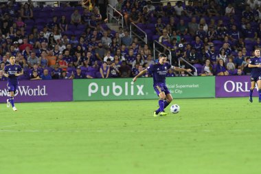 Orlando City 26 Temmuz 2018 'de Florida Exploria Stadyumu' nda NYC FC 'ye ev sahipliği yaptı. Fotoğraf: Marty Jean-Louis