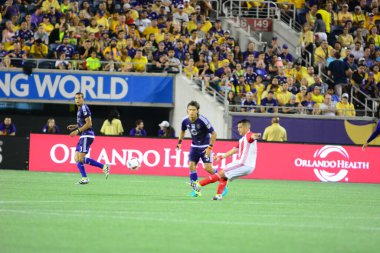 Orlando City SC, 18 Haziran 2016 'da Orlando Florida' daki Camp World Stadyumu 'nda San Jose Depremleri' ne ev sahipliği yaptı.