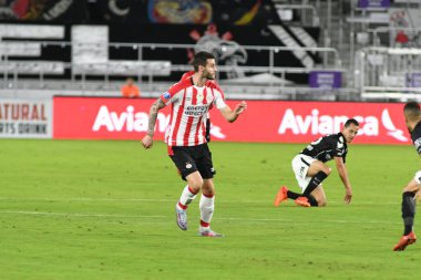 Korintliler, 10 Ocak 2018 'de Orlando City Stadyumu' nda düzenlenen Florida Kupası 'nda PSV Eindhoven' a karşı..  
