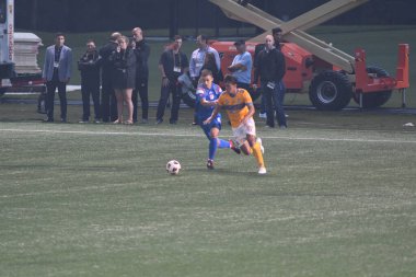 Atlanta United sunucusu Tigres & MLS Homegrown takımları 31 Temmuz 2018 'de Atlanta, Georgia' da düzenlenen MLS All Star haftasında.