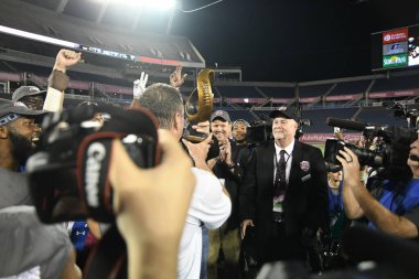 Georgia State Face Batı Kentucky Cure Bowl sırasında 16 Aralık 2017 'de Orlando Florida' daki Citrus Bowl 'da.  