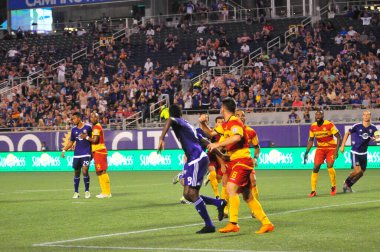 Orlando City SC, 29 Haziran 2016 'da Orlando Florida' daki Kamp Dünyası Stadyumu 'nda Fort Lauderdale Strikers' a ev sahipliği yaptı..