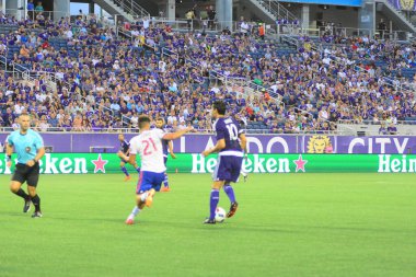 Orlando City, 24 Ağustos 2016 'da Orlando Florida' daki Kamp Dünyası Stadyumunda Toronto FC 'ye ev sahipliği yaptı..