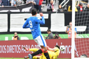 13 Ocak 2018 'de Orlando Florida' daki Spektrum Stadyumu 'nda düzenlenen Florida Kupası' nda Korucular Corinthianlara karşı..