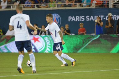 Paris Saint-Germain, Tottenham Hotspur 'a karşı 22 Temmuz 2017' de Orlando Florida 'daki Citrus Bowl' da.   