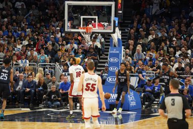 Orlando Magic 1 Şubat 2020 tarihinde Orlando Florida 'daki Amway Center' da Miami Heat 'e ev sahipliği yaptı.. 