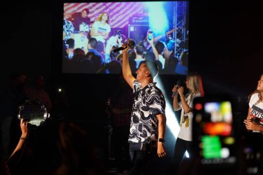 Miel San Marcos grubu 28 Temmuz 2019 tarihinde Tampa Florida 'daki Iglesia de Dios Pentecostal' da sahne almaktadır..  