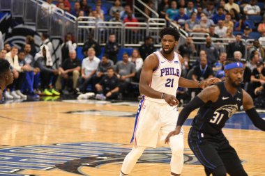 Orlando Magic, Philadelphia 76ers 'ı 14 Kasım 2018' de Orlando Florida 'daki Amway Center' da ağırlıyor..