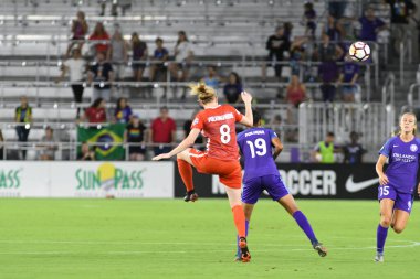 Orlando Pride 28 Haziran 2018 'de Orlando City Stadyumu' nda Houston Dash 'e ev sahipliği yaptı..  