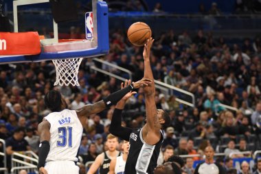 Orlando Magic, 19 Aralık 2018 tarihinde Orlando Florida 'daki Amway Center' da San Antonio Spurs 'a ev sahipliği yapmaktadır.. 