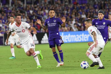 Orlando City 14 Temmuz 2018 'de Florida Exploria Stadyumu' nda Toronto FC 'ye ev sahipliği yaptı. Fotoğraf: Marty Jean-Louis